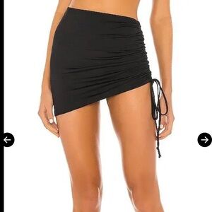 LSPACE Isla Mini Skirt Black Size M - BNWT